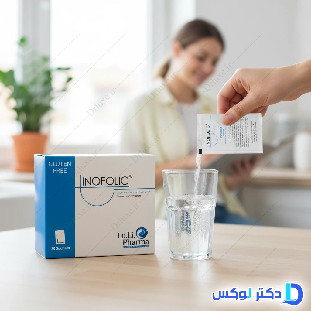 ساشه اینوفولیک، پودر خوراکی اینوفولیک لولی فارما